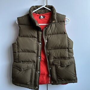 J Crew puffy vest!